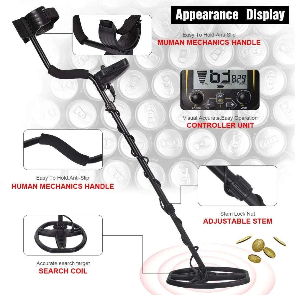TX-850 Professional Metal Detector-