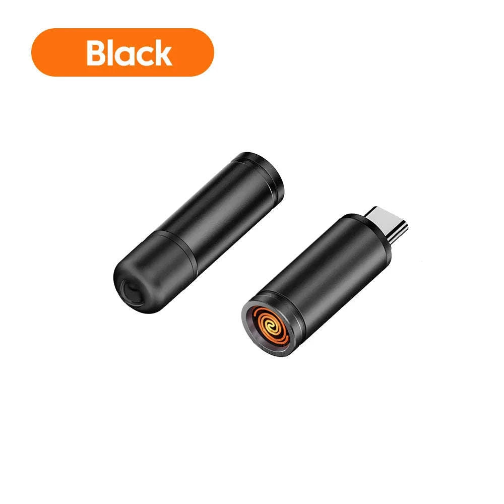 Type-C Mobile Cigarette Lighter-black