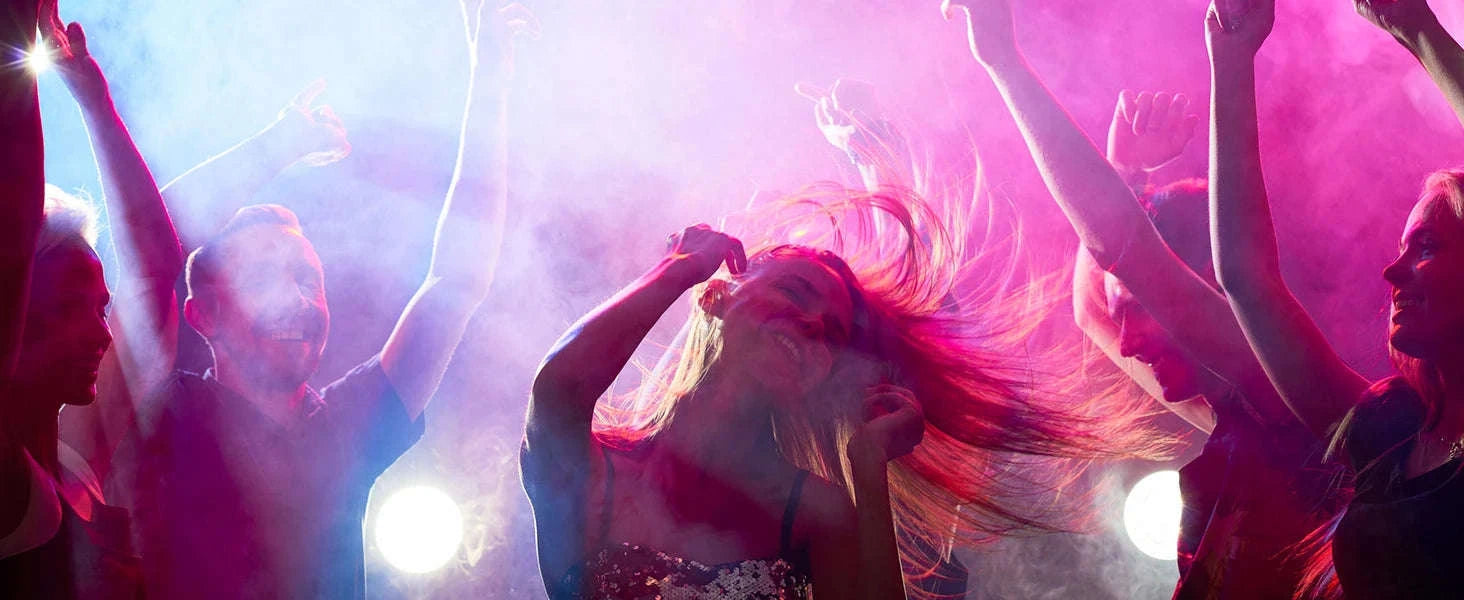 U'King 1200W Fog Machine with 6 LED Stage Effects-UNITED KINGDOM / UK Plug