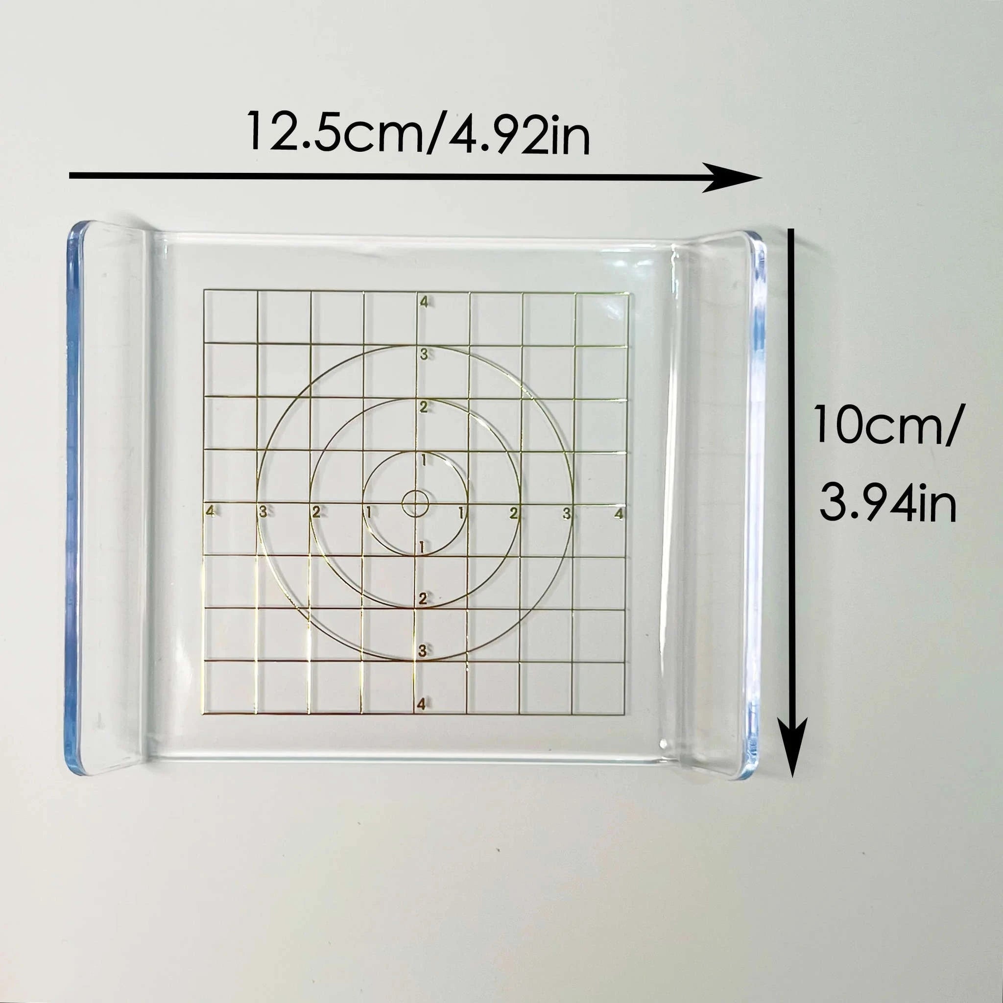 U-Shaped Clay Press Tool with Scale for Pottery & Sculpture Shaping-United States / Big