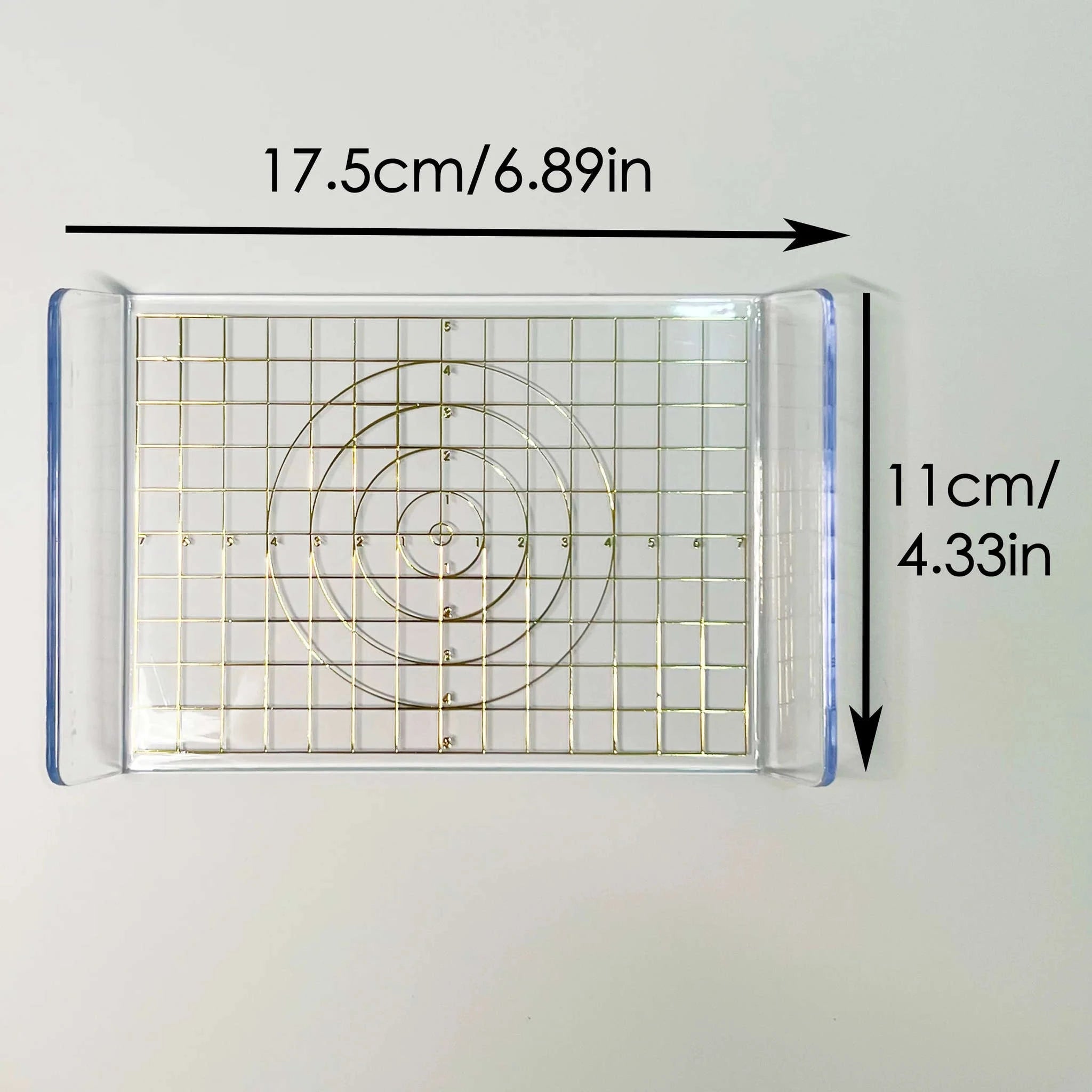 U-Shaped Clay Press Tool with Scale for Pottery & Sculpture Shaping-United States / Big