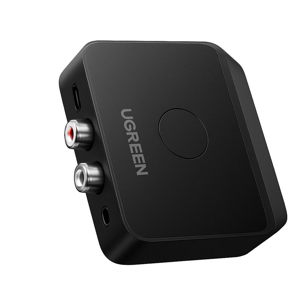 Bluetooth 6.0 AUXレシーバー3.5mm＆RCA LDACオーディオアダプター