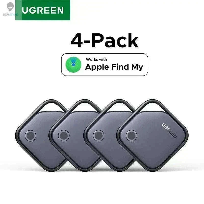 UGREEN Smart Tag Bluetooth Tracker for Apple Find My-4-Pack 4 Colors / CHINA