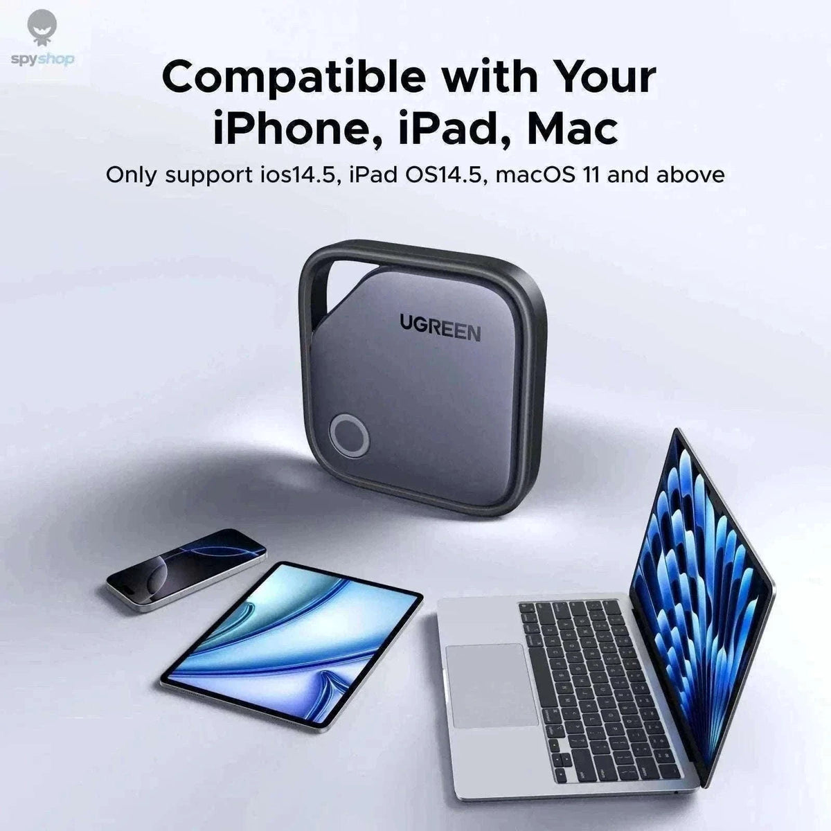 UGREEN Smart Tag Bluetooth Tracker for Apple Find My-4-Pack 4 Colors / CHINA