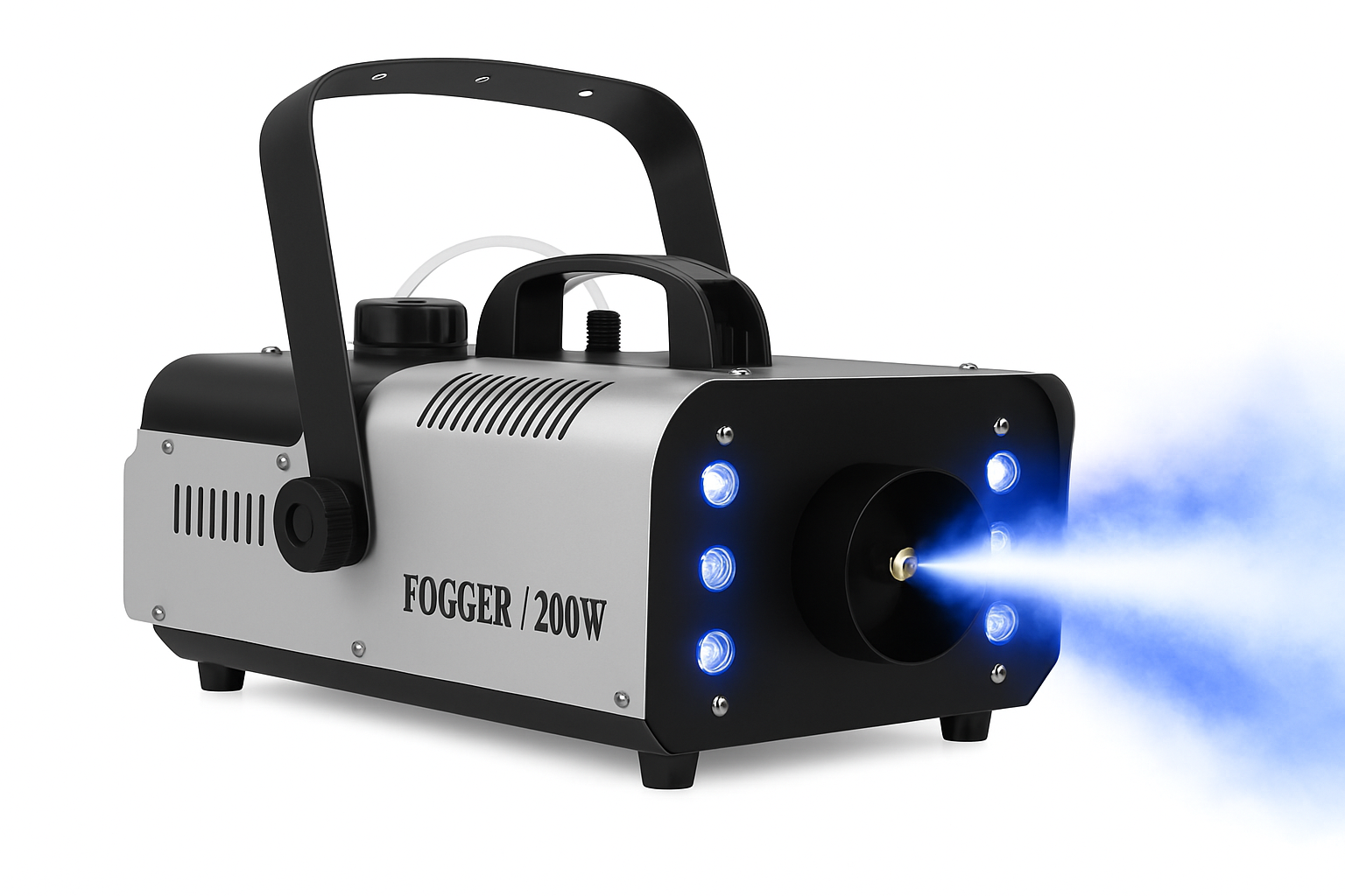 U'King 1200W Nebelmaschine mit 6 LED-Bühneneffekten