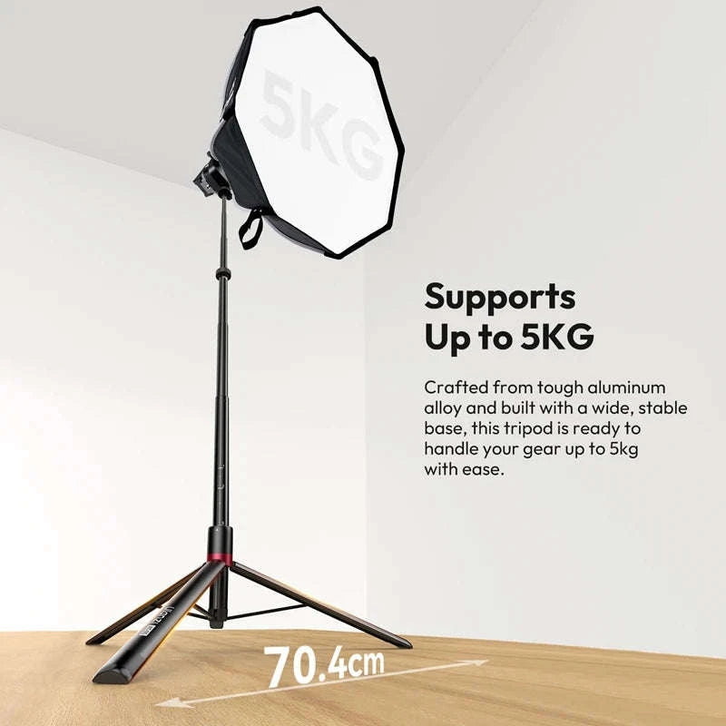 Ulanzi AT-05 2M Heavy Duty Light Stand for Cameras & Video Lights-black / CHINA