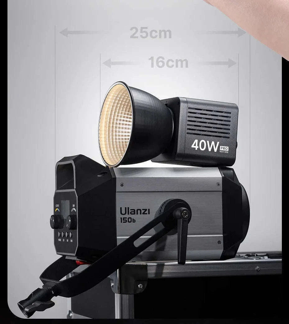 Ulanzi L023 40W Pro Portable LED Video Light-Without charger / brazil