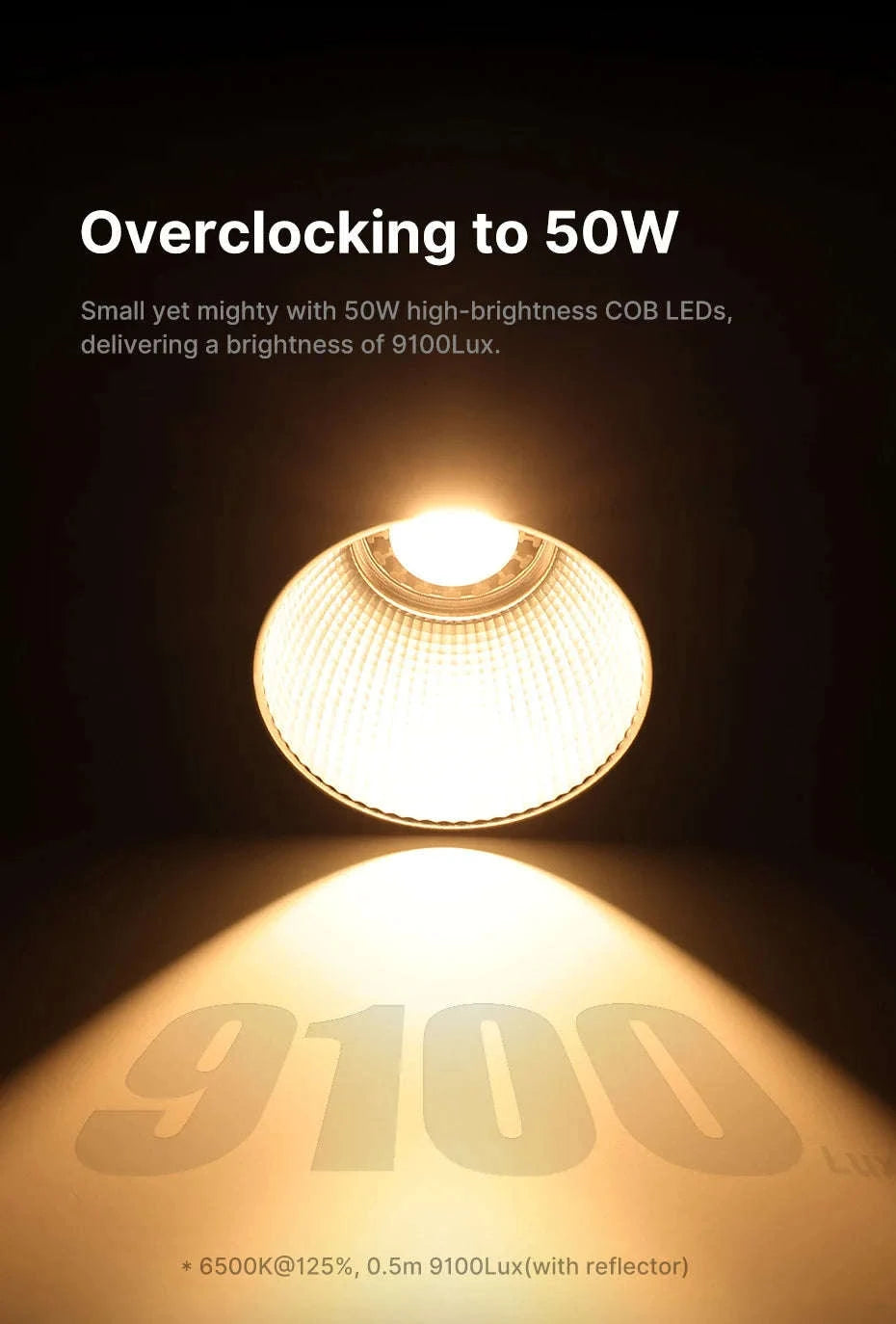 Ulanzi L024 40W RGB Video Light with Mini Bowens Mount-only Light / spain