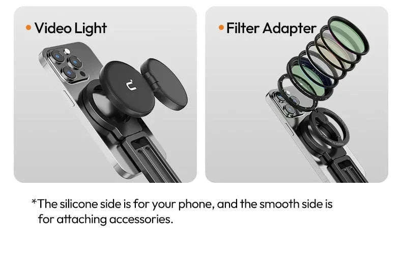 Ulanzi MA38 MagLock Magnetic Phone Stand with Hidden Hook-MA38 / China Mainland