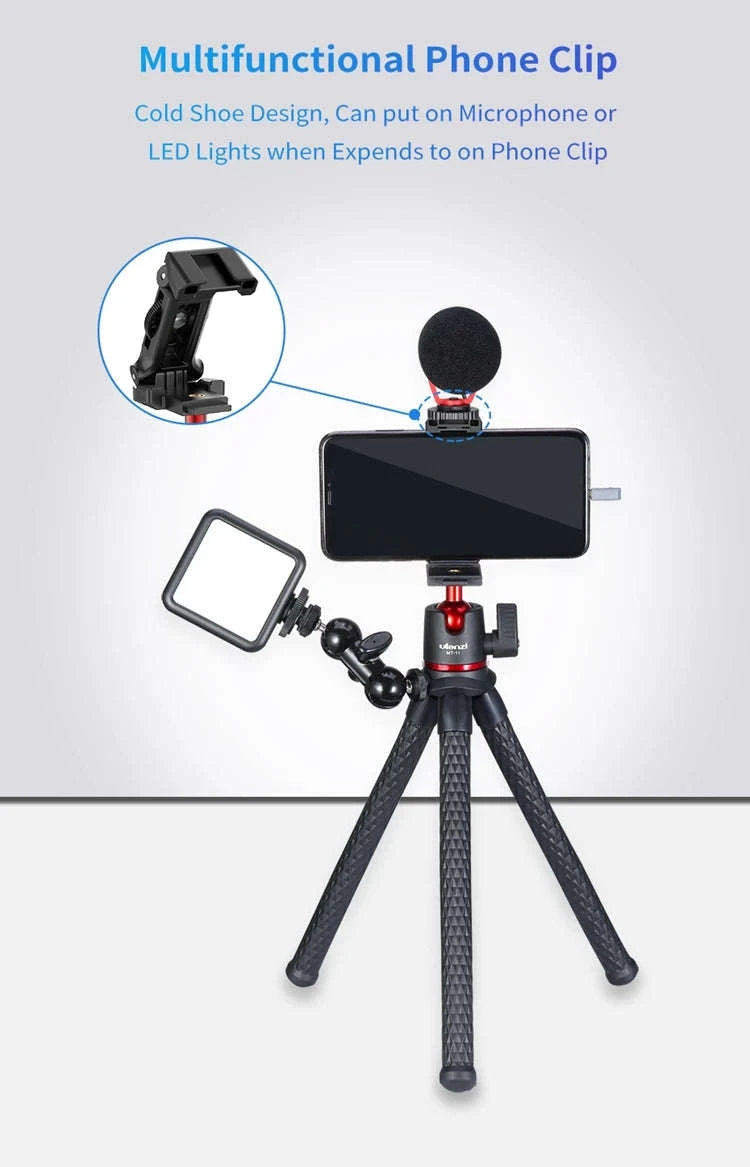 Ulanzi MT-11 Flexible Tripod for Phones and Cameras-MT-11 BT Kit / brazil
