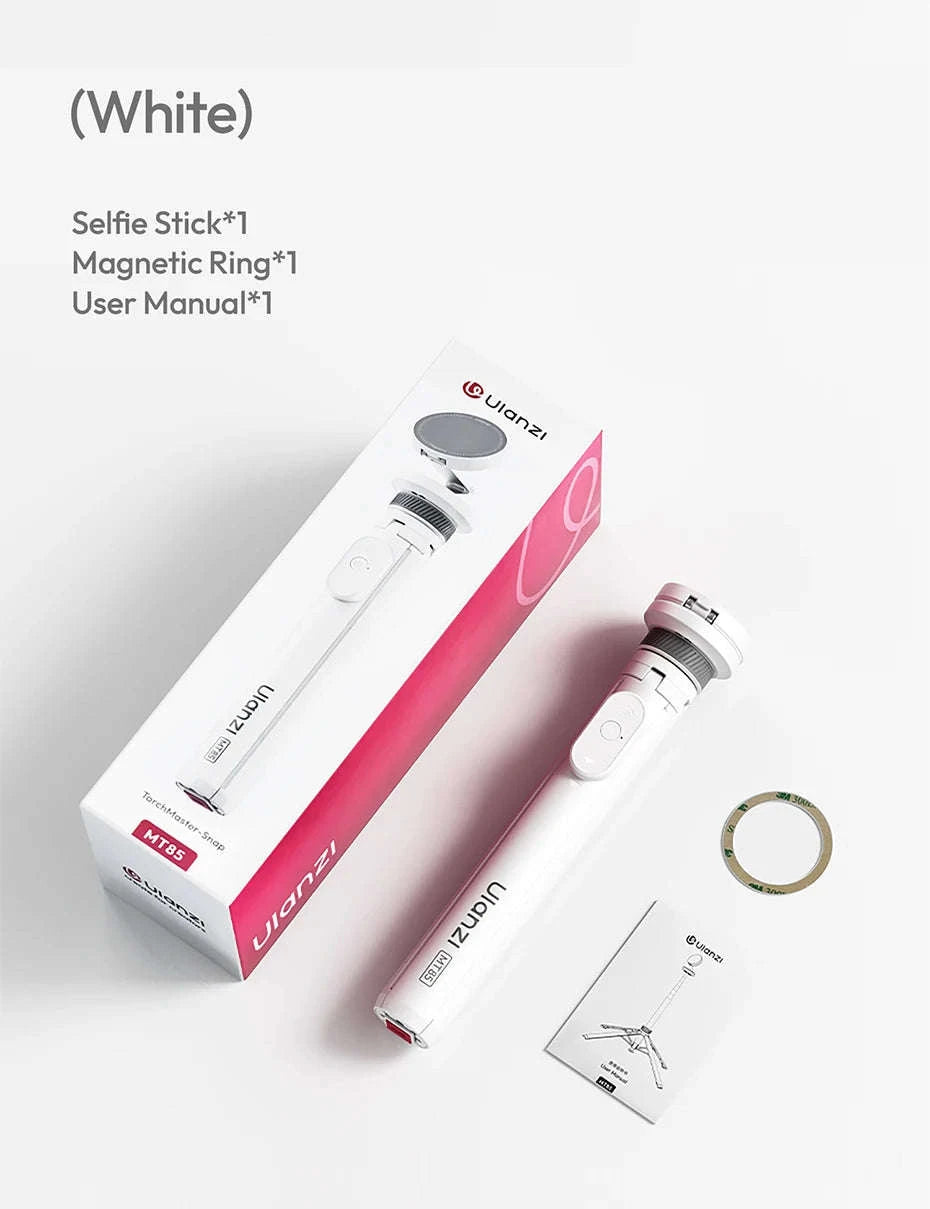 Ulanzi MT-85 MagSafe Phone Tripod & 150cm Selfie Stick with Remote-Black / China Mainland