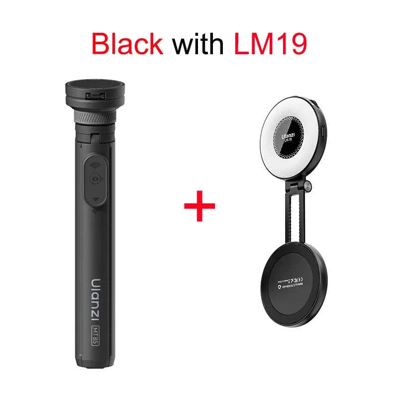 Ulanzi MT-85 MagSafe Phone Tripod & 150cm Selfie Stick with Remote-Black / China Mainland