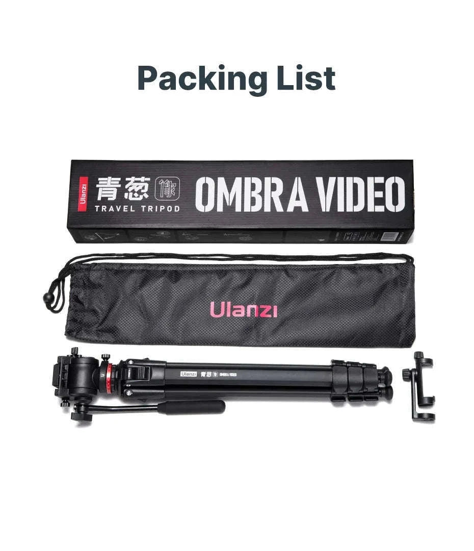 Ulanzi OMBRA 1.6M Video Travel Tripod with Fluid Head-XIANG / Poland