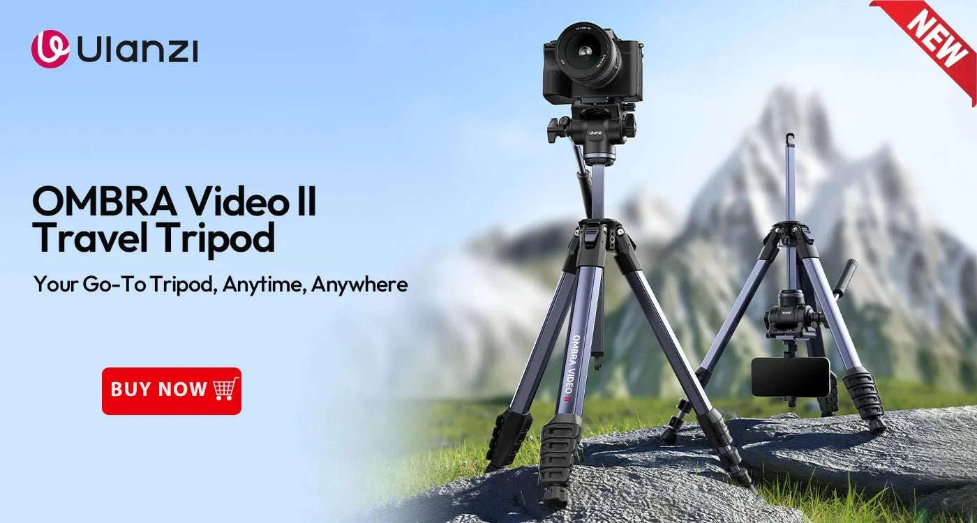 Ulanzi OMBRA 1.6M Video Travel Tripod with Fluid Pan Head-XIANG / Poland