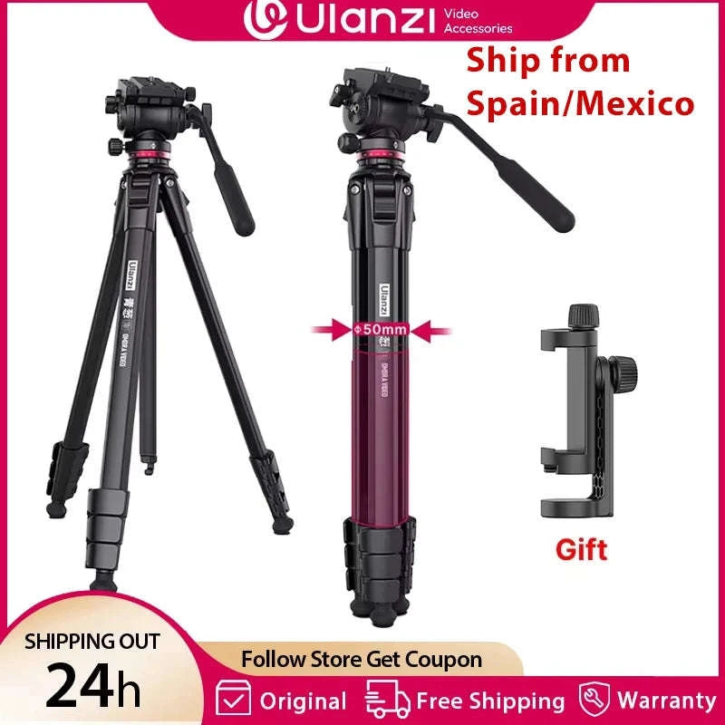 Ulanzi OMBRA 1.6M Video Travel Tripod with Fluid Pan Head-XIANG / Poland