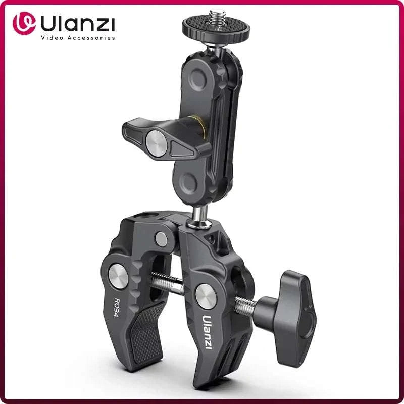 Ulanzi R094 Metal Super Clamp with Double Ball Head-2PCS R094 / China Mainland