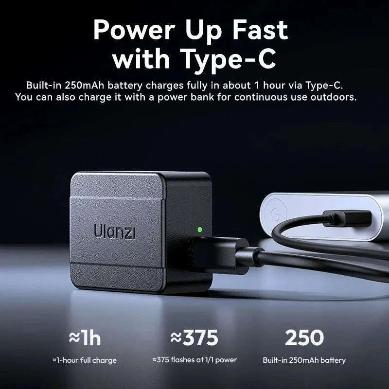 Ulanzi SL01 SL02 Mini Camera Flash Light GN8 6500K-SL01 / brazil