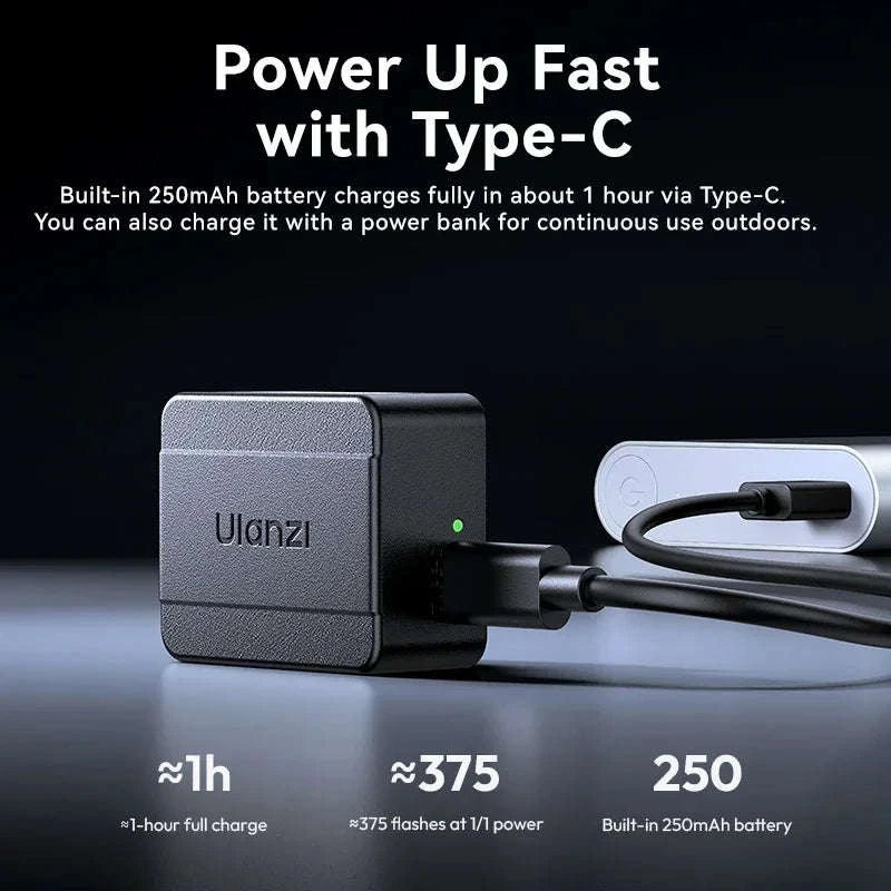 Ulanzi SL01 SL02 Mini Camera Flash Light SpeedLite GN8 6500K-SL01 / brazil