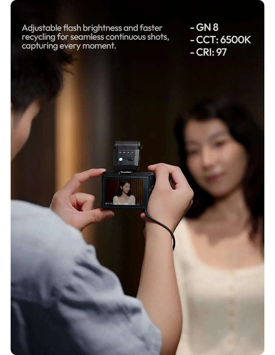 Ulanzi SL03 Spark Lite Camera Flash for Bright, Clear Shots-White SL03 / China Mainland