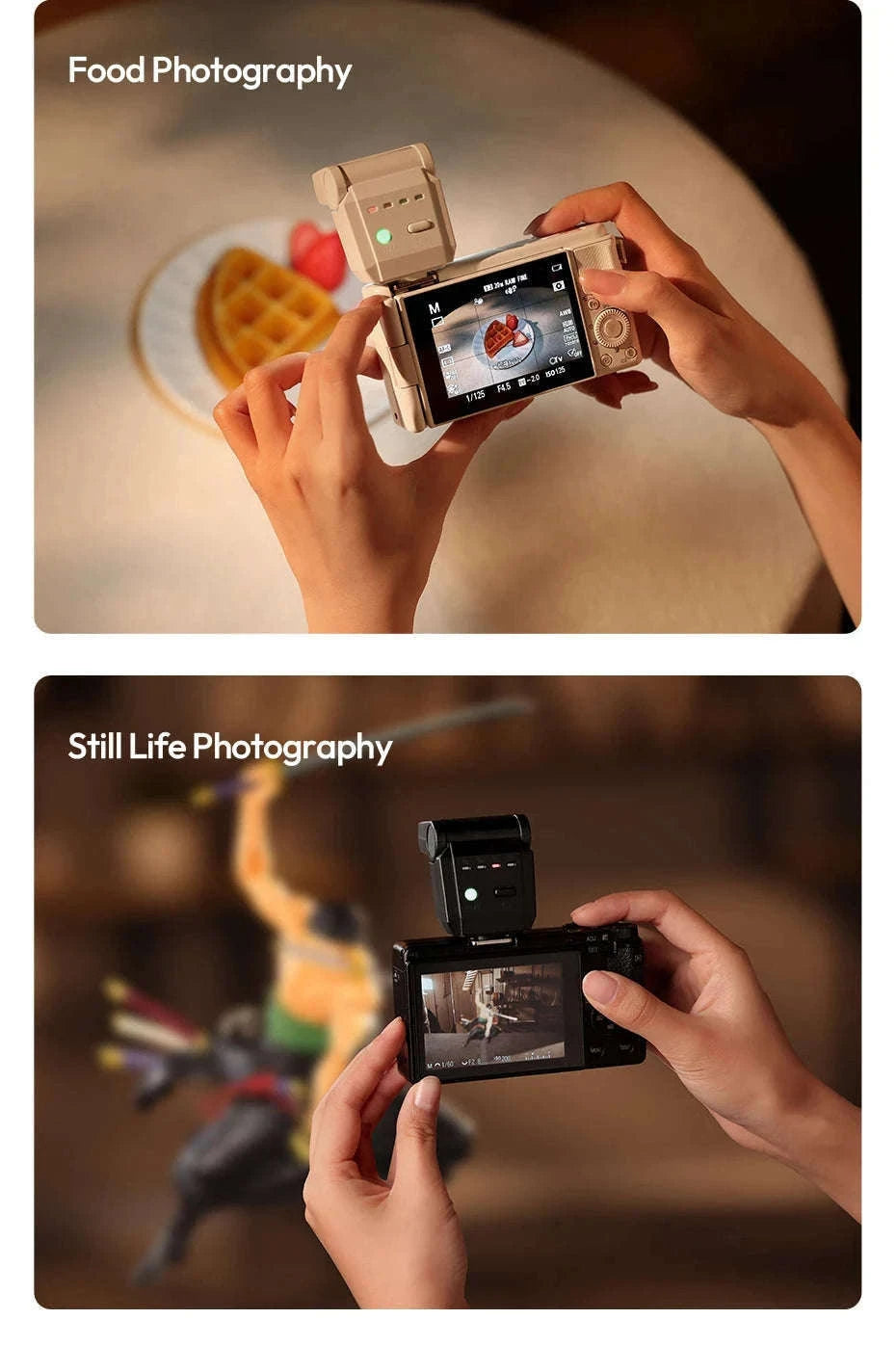 Ulanzi SL03 Spark Lite Camera Flash for Bright, Clear Shots-White SL03 / China Mainland