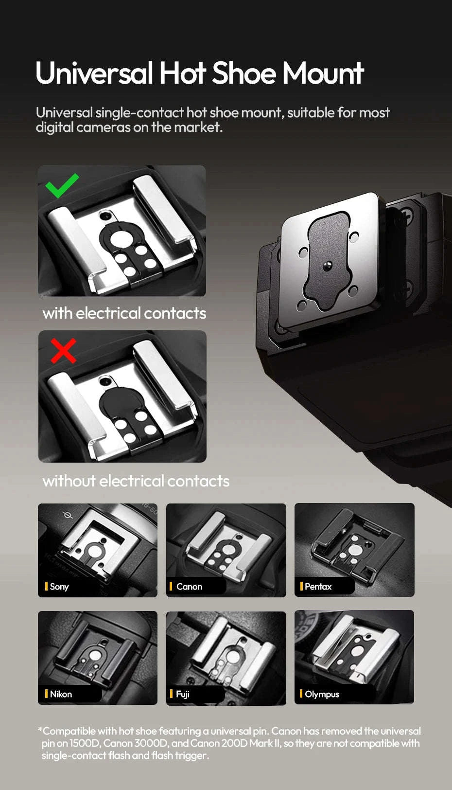 Ulanzi SL03 Spark Lite Camera Flash Portable Fill Light-White SL03 / China Mainland