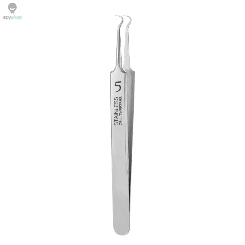 Ultra-Fine Blackhead Tweezers for Precise Blemish Care-2Pcs B