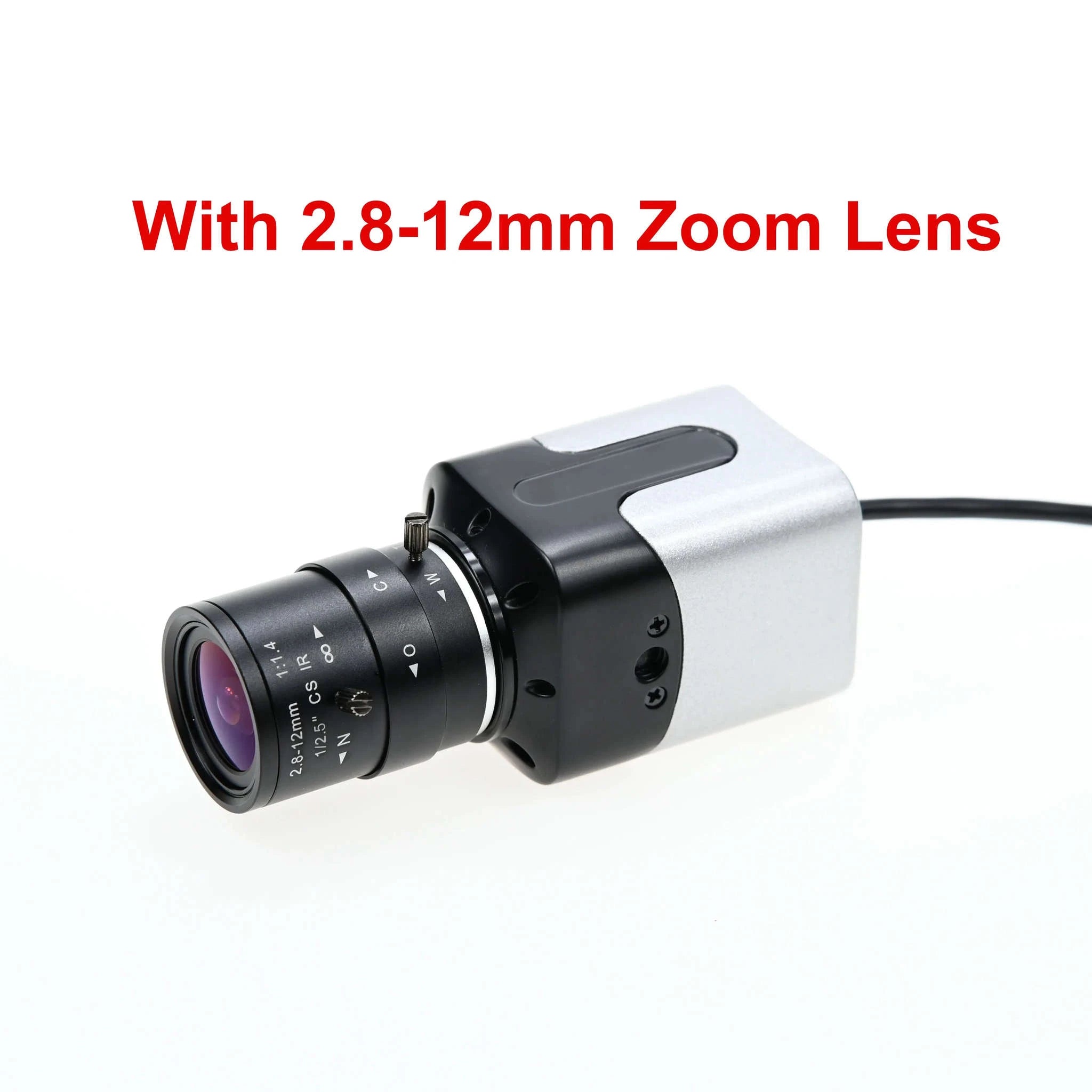 Ultra HD 16MP USB Camera with Varifocal CS Lens-16mm Fixed Focus