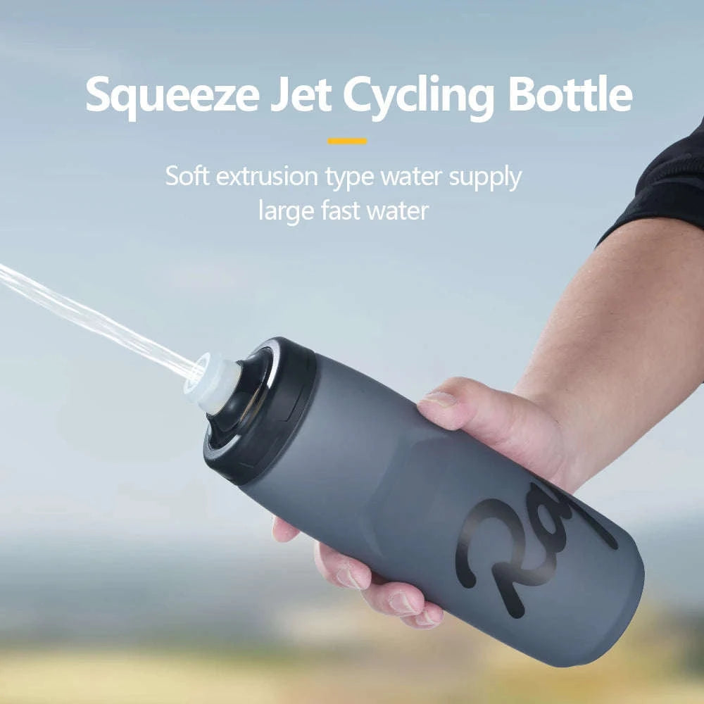 Ultra-Light Cycling Water Bottle – Leak-Proof Hydration-Black 620ML