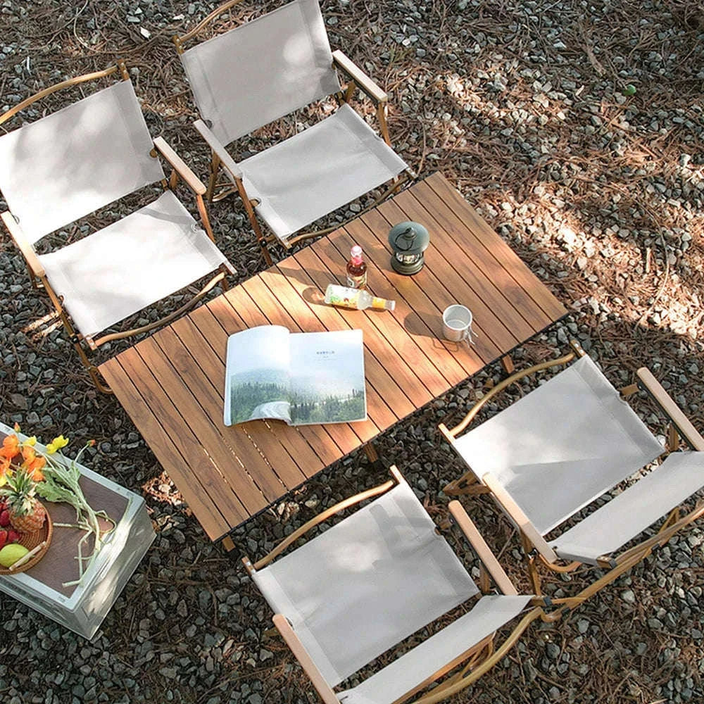Ultra-Light Folding Camping Chair with Backrest for Travel & Outdoors-Khaki / france