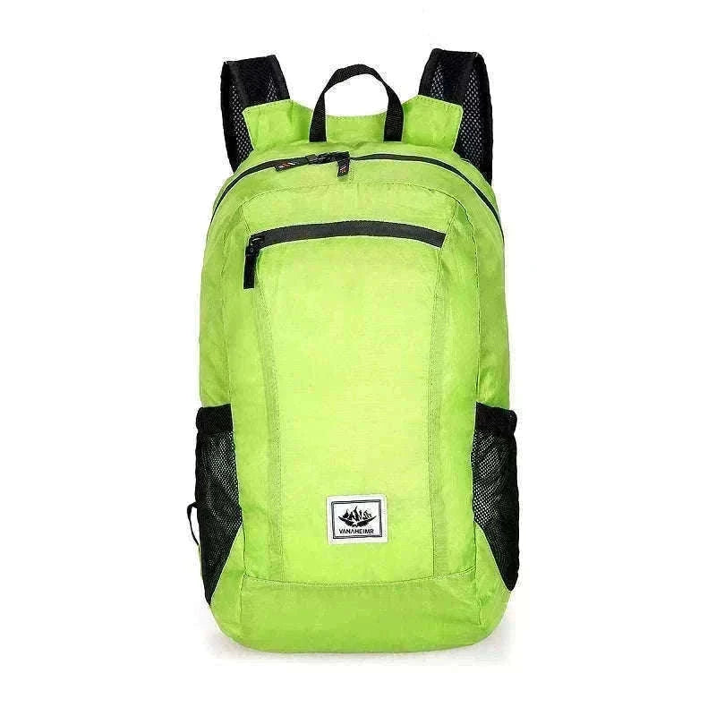 Ultra Lightweight Foldable Hiking Backpack 20L Water Resistant Bag-Gray