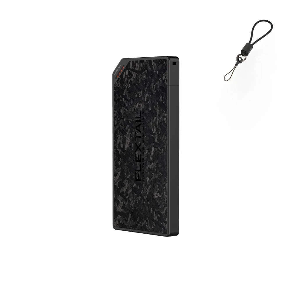 Ultra-Slim 10000mAh Power Bank with Dual USB-C Fast Charging-USB-C Cable