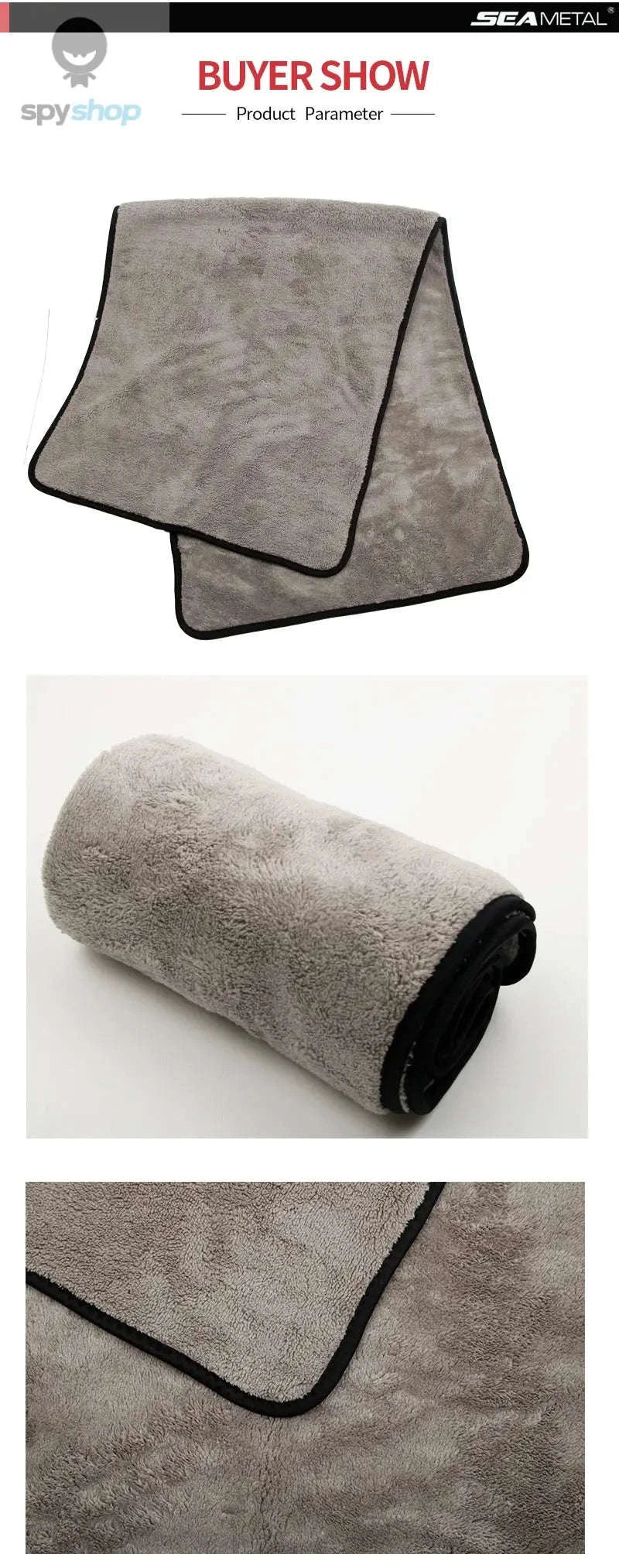 Ultra‑Soft Microfiber Car Washing Towel-60 X 40CM