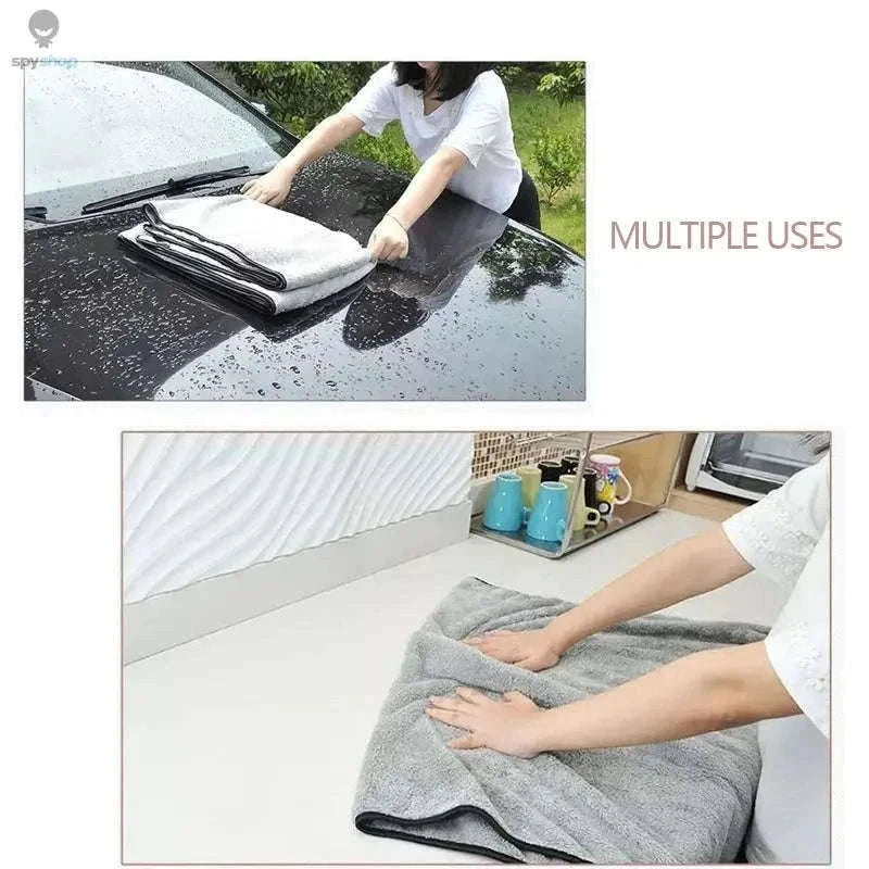 Ultra-Soft Microfiber Car Washing Towel for Streak-Free Drying-60 X 40CM
