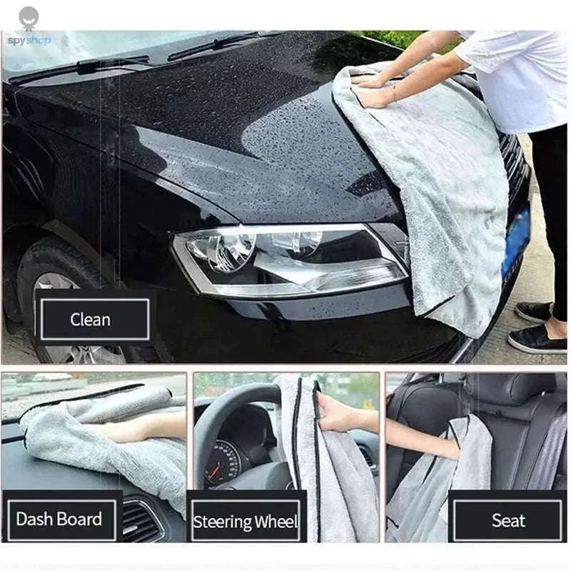 Ultra-Soft Microfiber Car Washing Towel for Streak-Free Drying-60 X 40CM