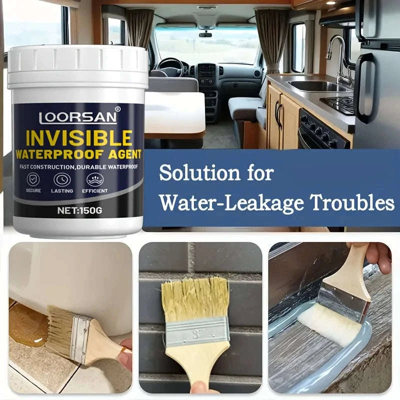 Ultra-Strong Invisible Waterproof Sealant for RVs-WHITE / China Mainland