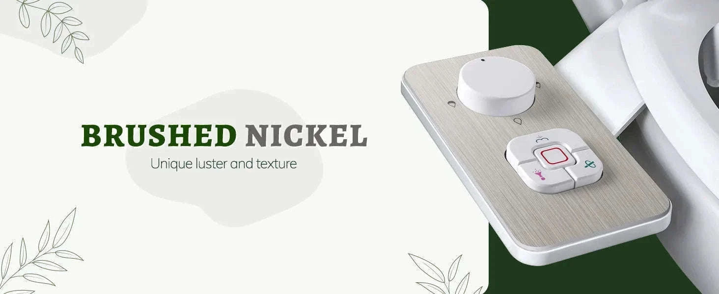 Ultra-Thin Bidet Toilet Seat Attachment with Dual Nozzles-3-8 FR ES NL Europe / GERMANY