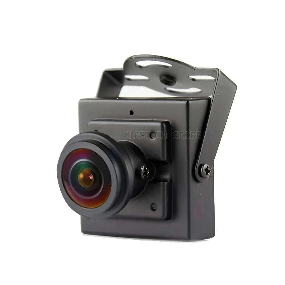 Ultra-Wide 170° Mini Fisheye AHD Security Camera for Indoor Use-NTSC / 1.7mm Panorama / 1080P Need AHD DVR