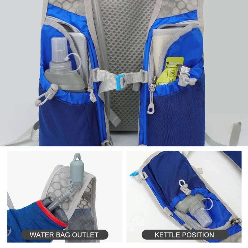 Ultralight 5L Trail Running Hydration Backpack-Black 2l Water Bag