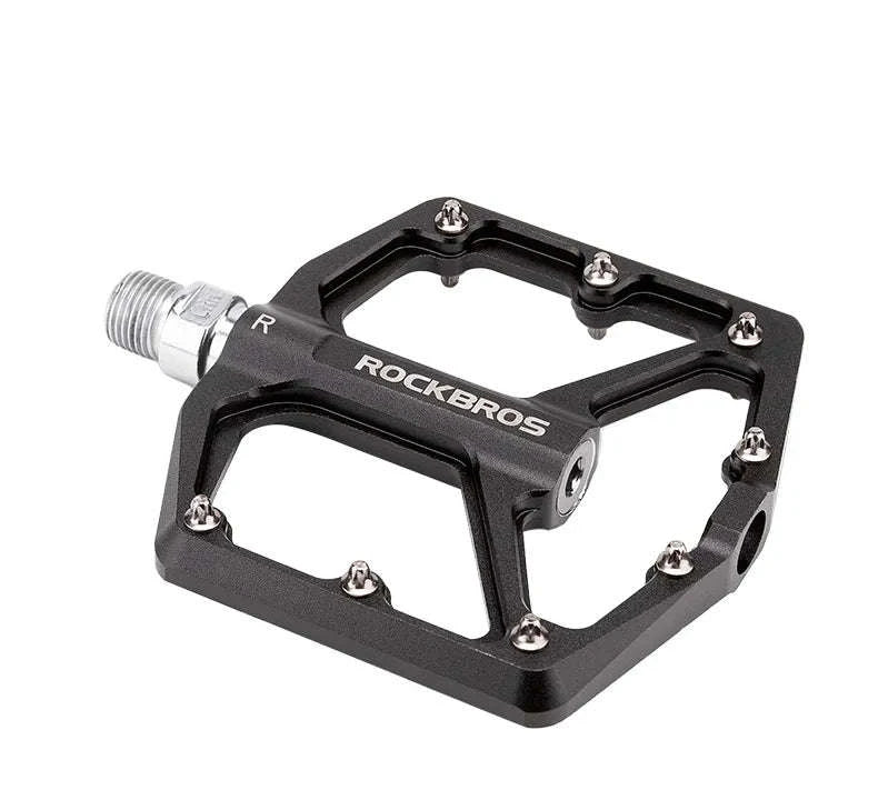 Ultralight Aluminum Bike Pedals with Sealed DU Bearings Non-Slip Grip-K203-TI