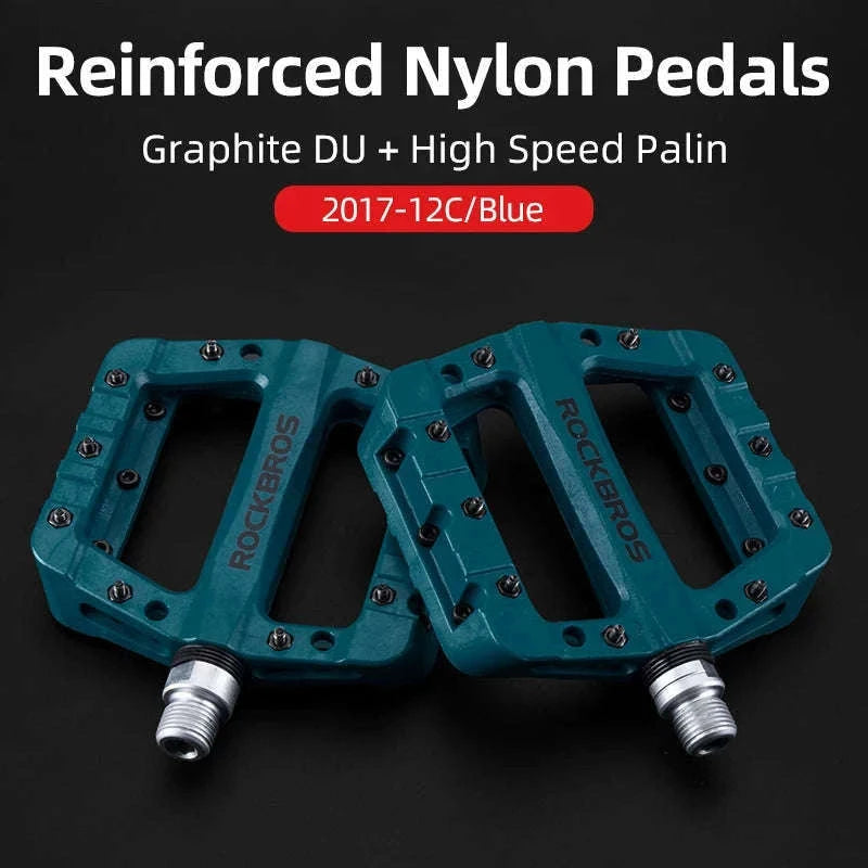 Ultralight Bike Pedals with Sealed Bearings and Wide Anti-Slip Platform-2017-12CBL