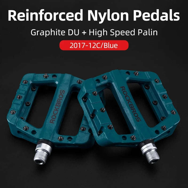 Ultralight Bike Pedals with Sealed Bearings and Wide Anti-Slip Platform-2017-12CBL