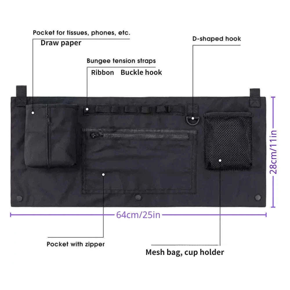 Ultralight Camping Cot Folding Bed for Hiking and Travel-Black