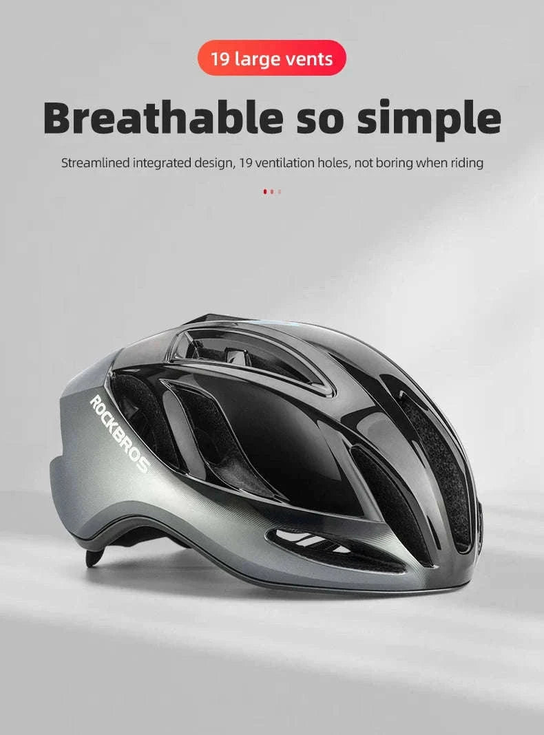 Ultralight Cycling Helmet 260g with 16-20 Vents Adjustable Fit-TS-42-7 / L (58-62cm)