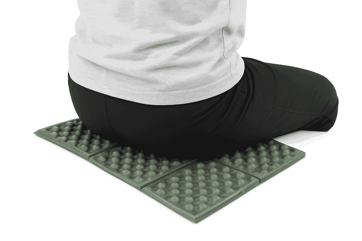 Ultralight Folding Camping Mat – 50g Portable Outdoor Seat Pad-Yello / One Seat