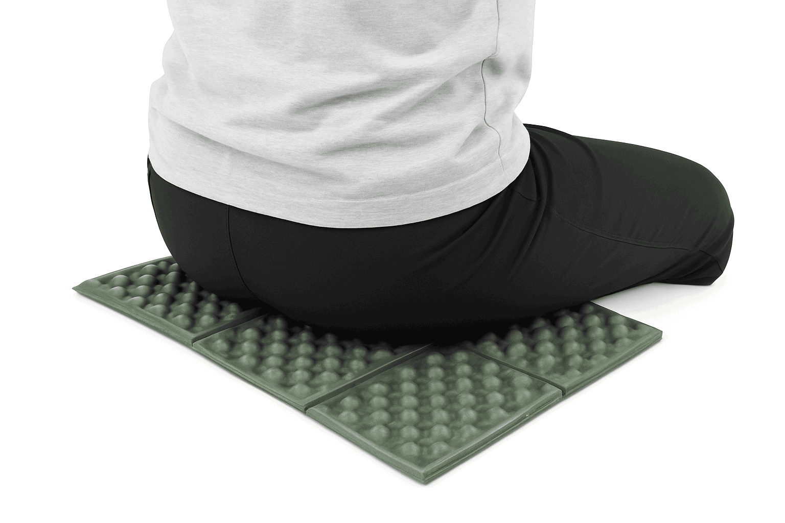 Ultralight Folding Camping Mat – 50g Portable Outdoor Seat Pad-Yello / One Seat