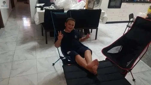 Ultralight Portable Camping Chair – Compact, Strong, Adventure‑Ready-black