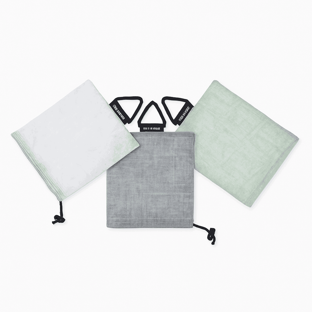 Ultralight Stuff Sack Lantern Diffuser Bag-Green