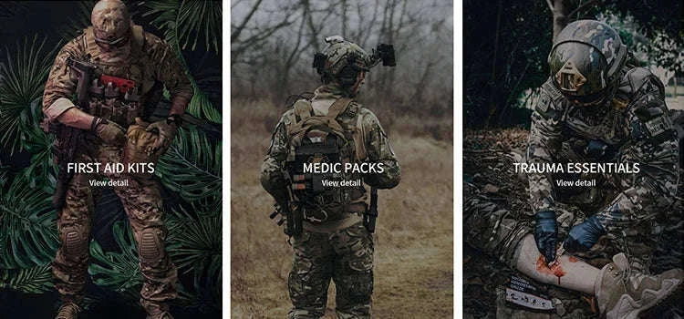 Ultralight Waterproof First Aid Kit for Outdoor Emergencies-First Aid Kit
