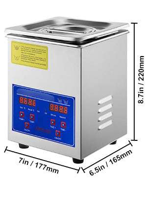 Ultrasonic Cleaner 1.3–30L Heated Digital Deep Cleaning Machine-22L / GERMANY