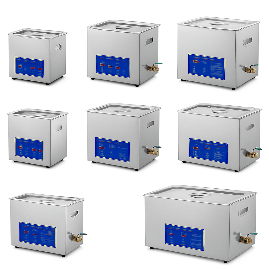 Ultrasonic Cleaner 1.3L–30L 40kHz Deep Cleaning Machine-22L-480W / Russian Federation